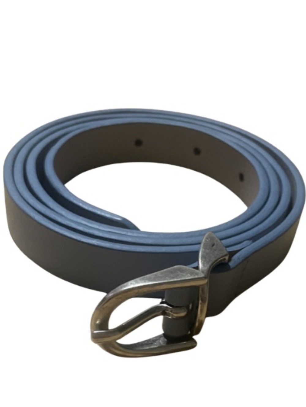 Liebeskind Berlin Dusty Blue Men’s Leather Belt, 40” Waist, NWOT - Picture 9 of 9